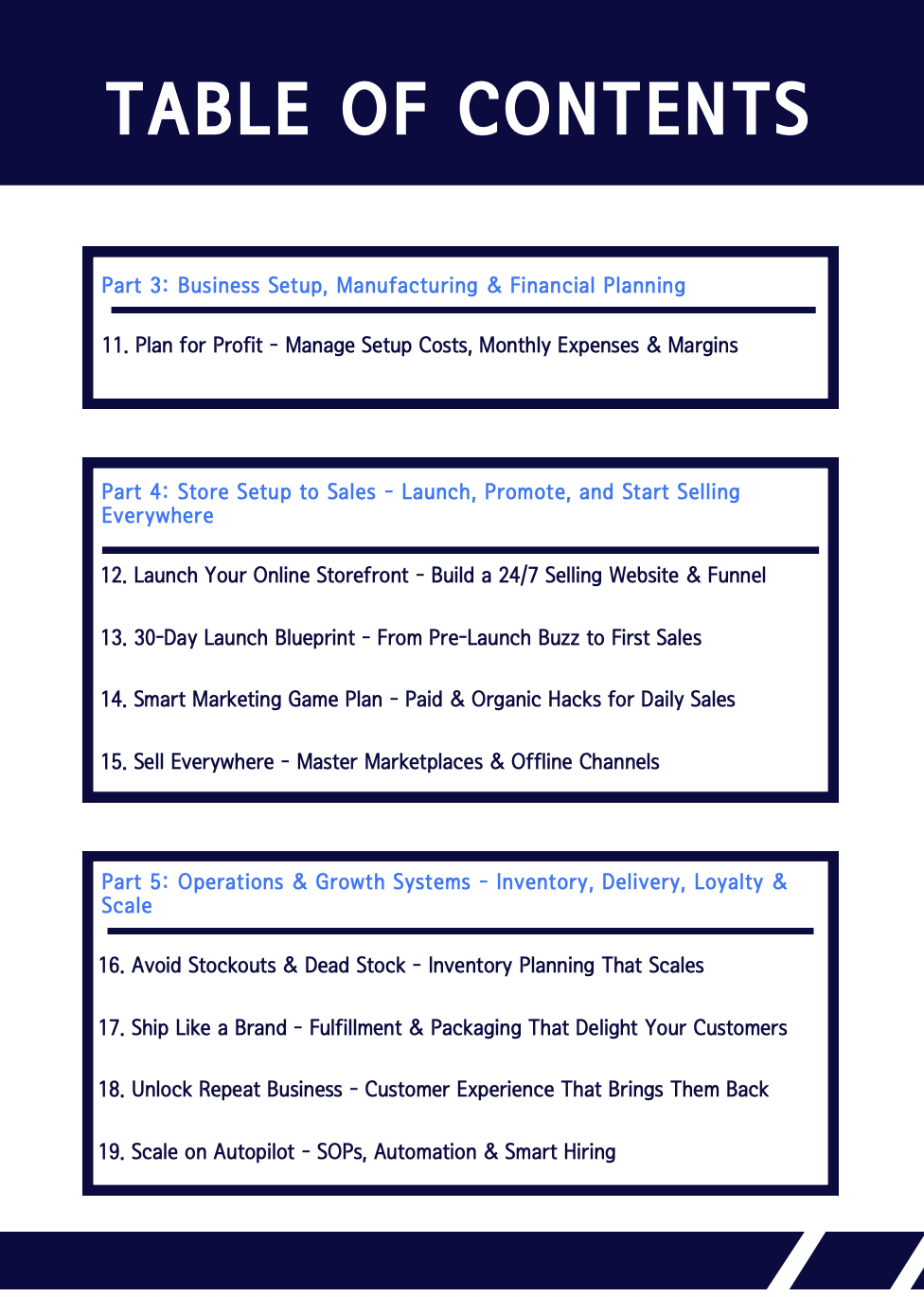 The sterling silver startup Guide